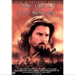 The Last Samurai - Tom Cruise - 2 Disc DVD Set Widescreen Movie ~ Perfect